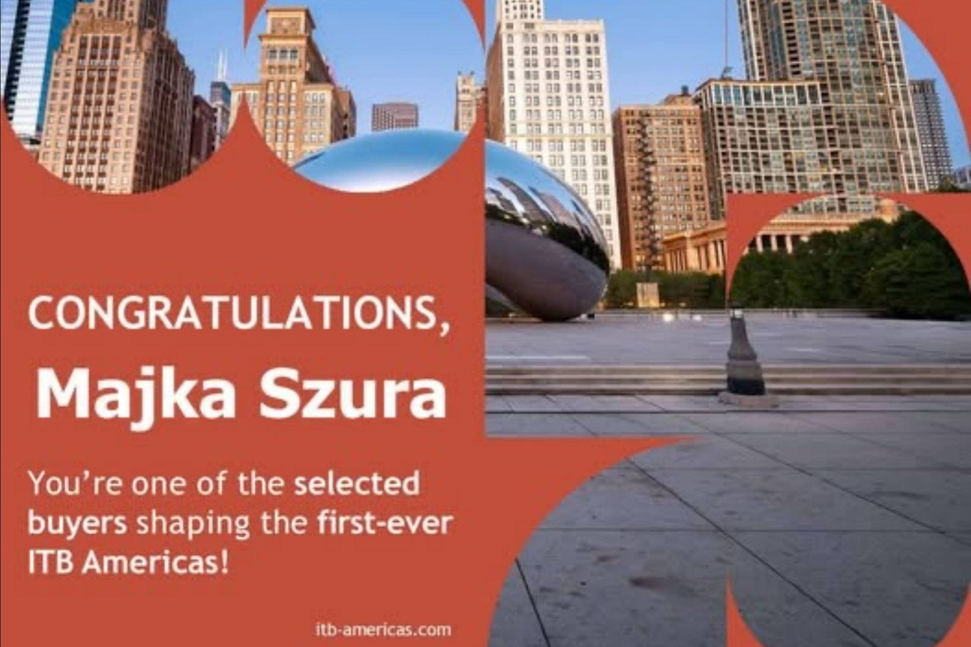 MAJKA SZURA W GRONIE ZAPROSZONYCH NA ITB AMERICAS